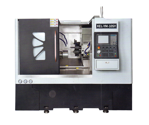 kel-Ym-10SY CNC雙主軸單動力刀塔車銑復合數(shù)控車床