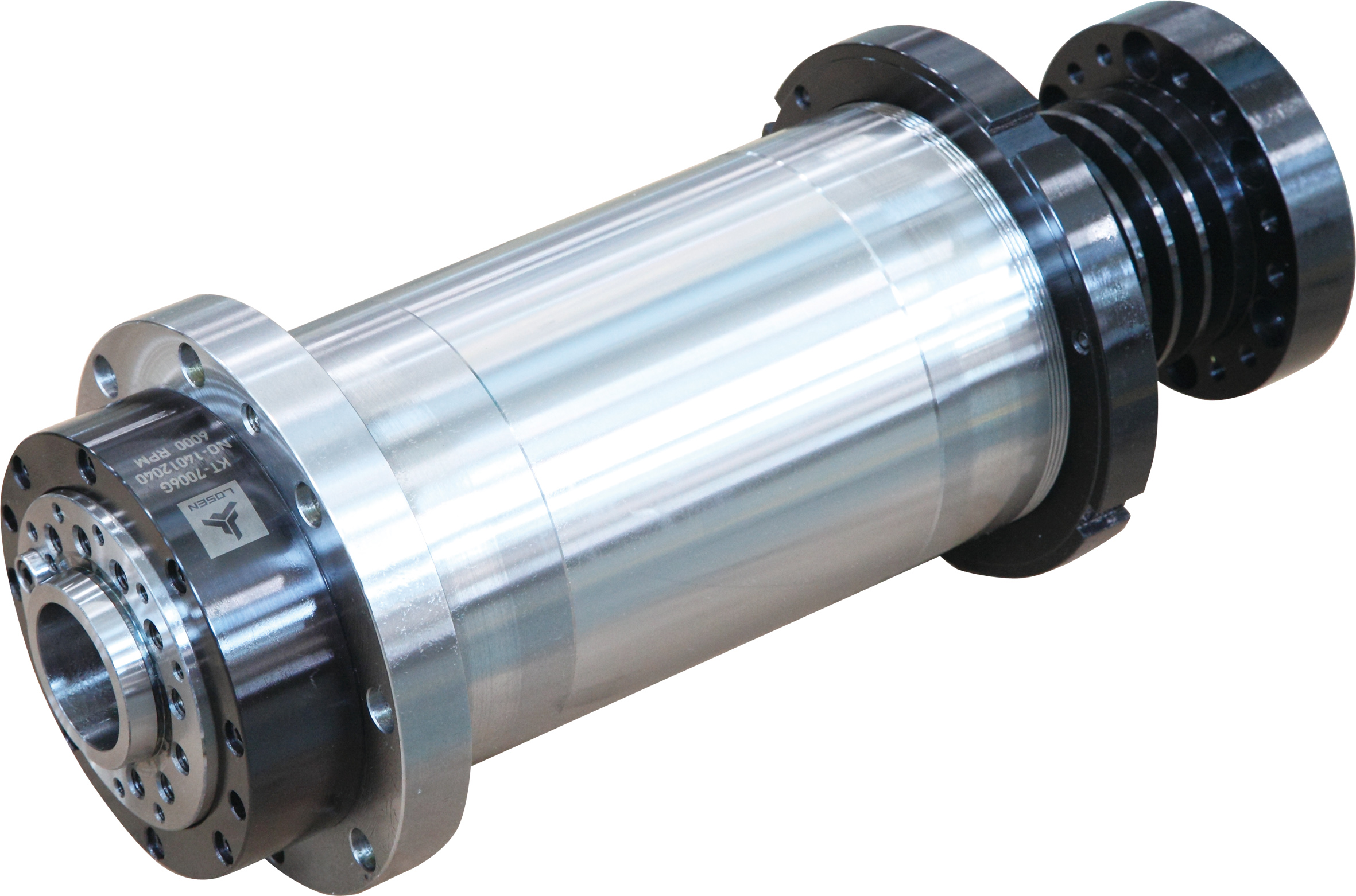 主軸采用原裝進口日本NSK或德國FAG P4級精密級主軸軸承