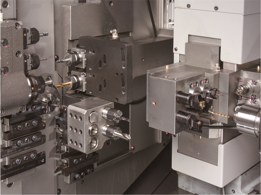 CNC精密自動車床BW209ZJ-Ⅰ 機(jī)床結(jié)構(gòu)主圖與結(jié)構(gòu)圖