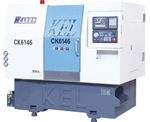 46 刀塔 帶動力頭 車銑復(fù)合機（ 45度斜床身 線軌機）CK6146D-C