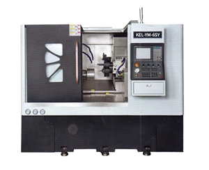 kel-Ym-6SY CNC雙主軸單動力刀塔車銑復(fù)合數(shù)控車床  